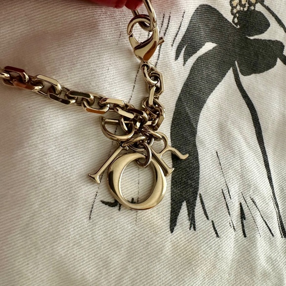 Lambskin Cannage Miss Dior Promenade Pouch in Red with free COA. - Picture 6 of 6